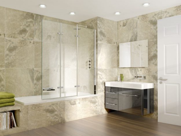 SP493  Triple bath bathroom design