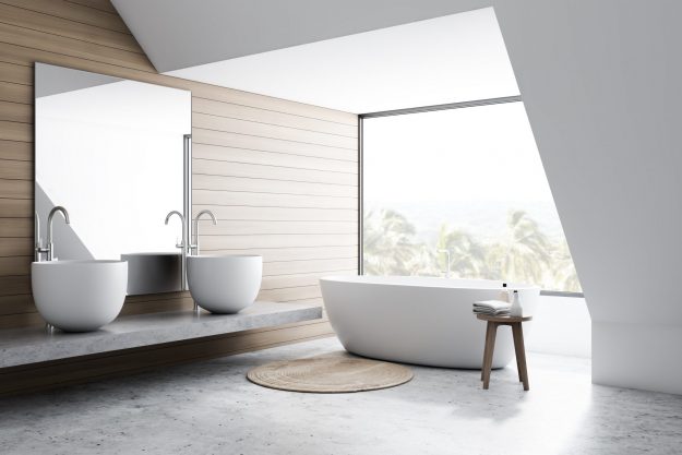 shutterstock_1487854979 Modern Bathroom
